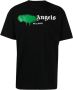 Palm Angels Logo T-shirt Zwart Heren - Thumbnail 1
