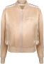 Palm Angels Luxe sportieve bomberjack met streepdetail Beige Dames - Thumbnail 1