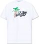 Palm Angels Witte T-shirts en Polos met Pinaforemetal White Heren - Thumbnail 2