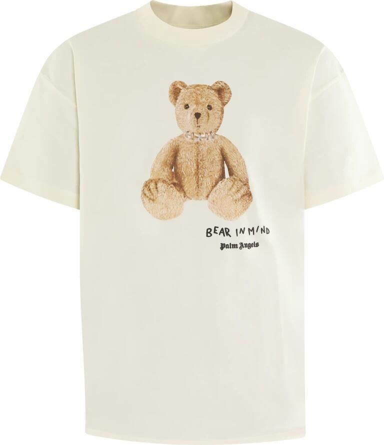 Palm Angels Witte T-shirts en Polos White Heren