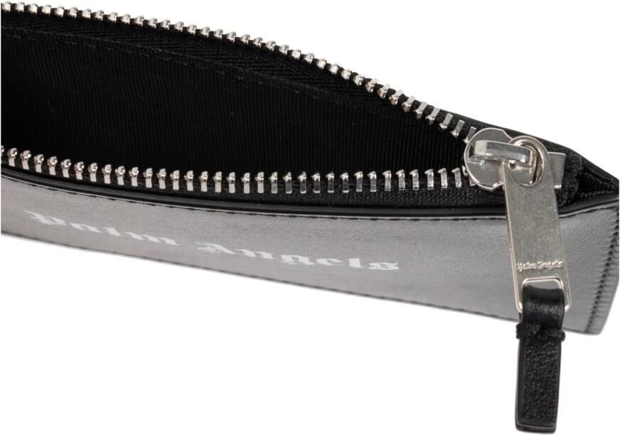 Palm Angels Stijlvolle Kaarthouder Portemonnee Black Heren - Foto 2