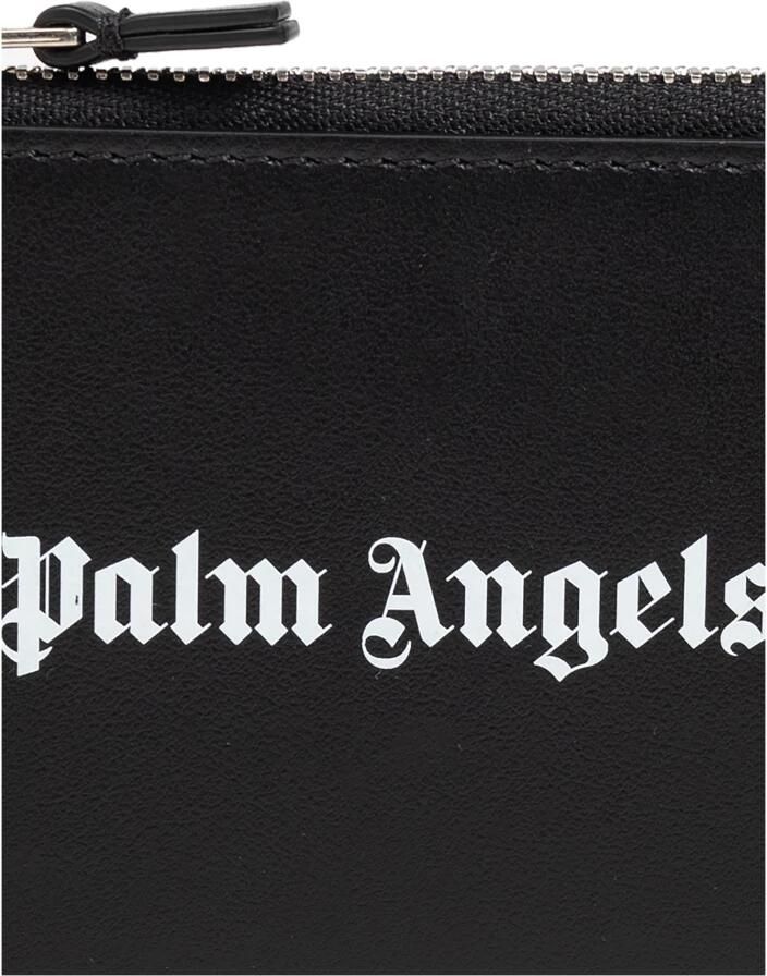 Palm Angels Stijlvolle Kaarthouder Portemonnee Black Heren
