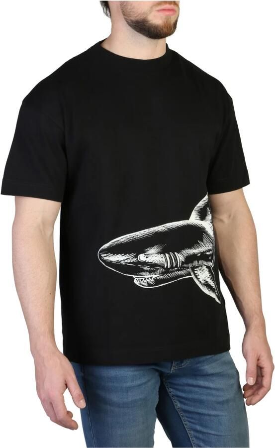 Palm Angels Korte Mouw T-shirt voor Heren uit de Lente Zomer Collectie Zwart Heren - Foto 4