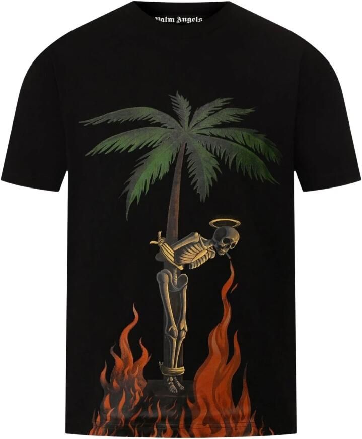 Palm Angels T-shirt Korte Mouw PMAA001R204130341088 - Foto 3