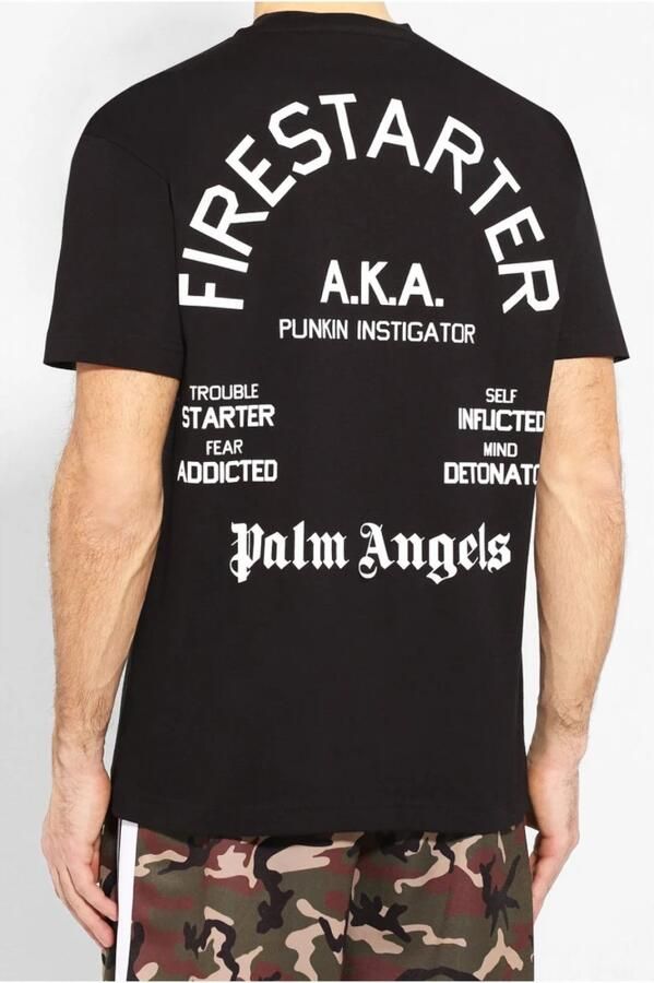 Palm Angels T-shirt Korte Mouw PMAA001R204130341088 - Foto 2
