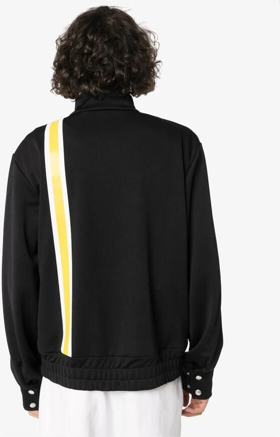 Palm Angels Monogram Logo Track Jacket Black Heren - Foto 5