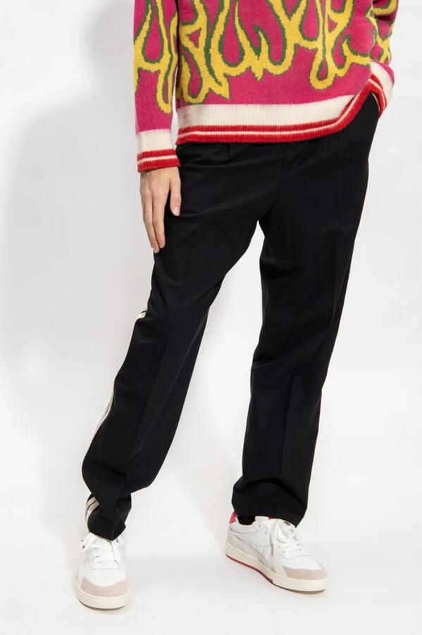 Palm Angels Casual Joggingbroek met zijstrepen Black Heren - Foto 4