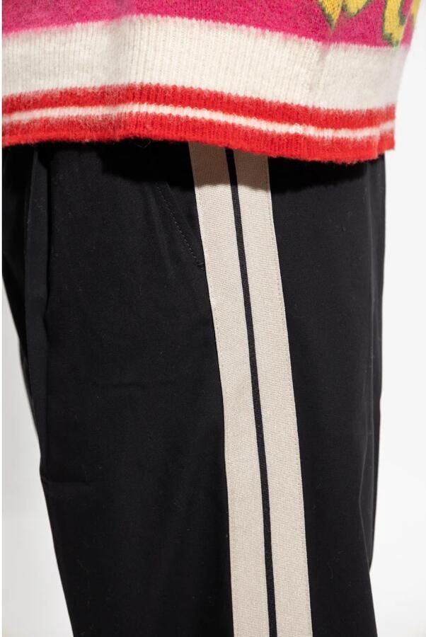Palm Angels Casual Joggingbroek met zijstrepen Black Heren - Foto 2