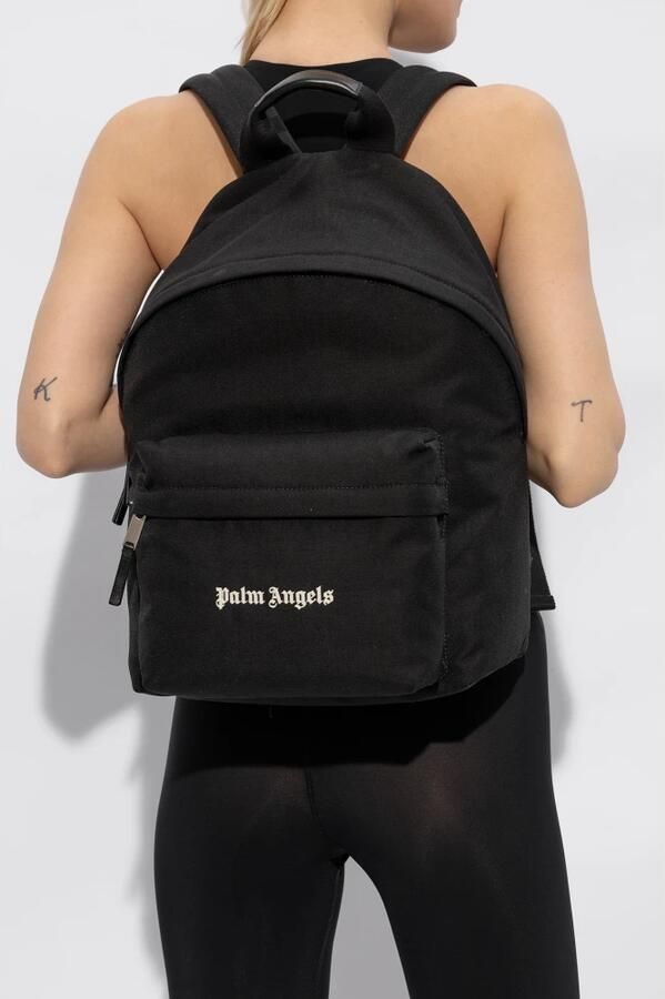 Palm Angels Mini Palms Print Rugzak Black Unisex - Foto 5