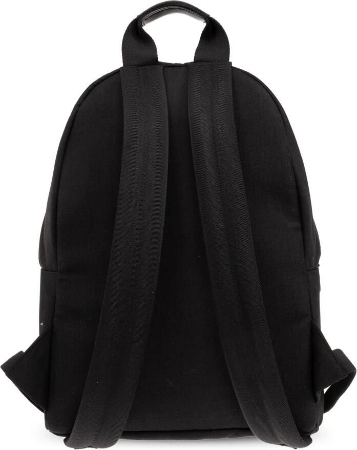 Palm Angels Mini Palms Print Rugzak Black Unisex