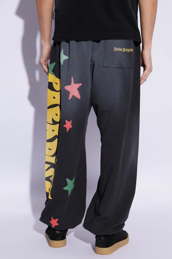 Palm Angels Sweatpants met print Black Heren - Foto 5