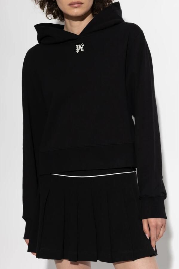Palm Angels Sweatshirt met Logo Black Dames - Foto 4