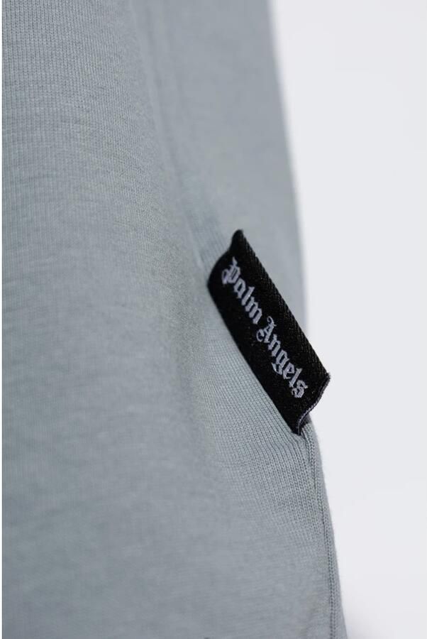Palm Angels T-shirt met logo Gray Heren - Foto 2