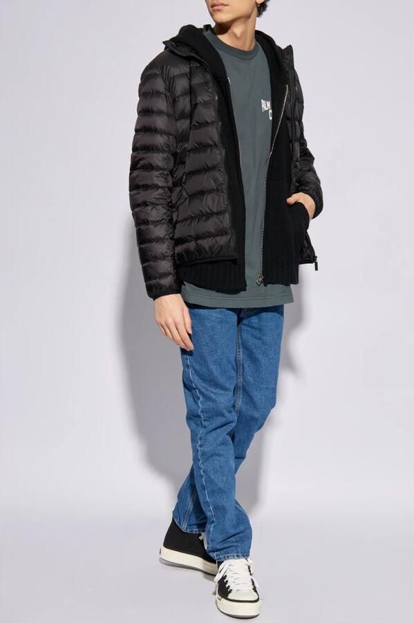 Palm Angels Wool hoodie Black Heren - Foto 3