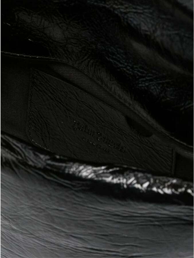 Palm Angels Zachte Bridge Logo Schoudertas Black Dames - Foto 2