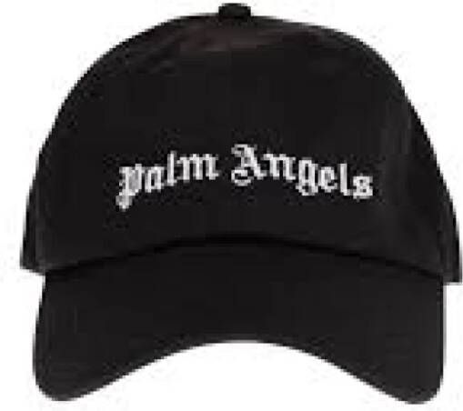 Palm Angels Zwarte Pet Regular Fit 100% Katoen Black Heren
