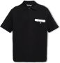 Palm Angels Sartorial Tape Button Polos S Stijlvolle toevoeging aan je garderobe Black Heren - Thumbnail 1