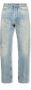Palm Angels Lichtblauwe Distressed Straight-Leg Jeans Blue Heren - Thumbnail 1
