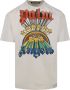 Palm Angels Beige Grafische Print T-Shirt Beige Heren - Thumbnail 1