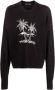 Palm Angels Trainingsshirt Zwarte Sweatshirt voor Stijl en Comfort Zwart Heren - Thumbnail 1