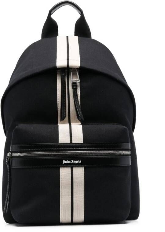 Palm Angels Venice Track rugzak met logoprint Zwart