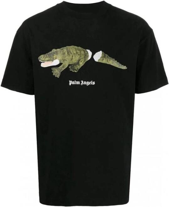 Palm Angels Shirt met korte mouwen Zwart Heren