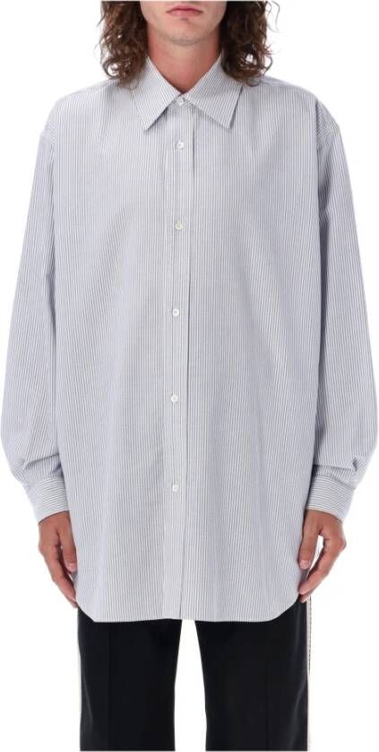 Palm Angels Shirts Blauw Heren