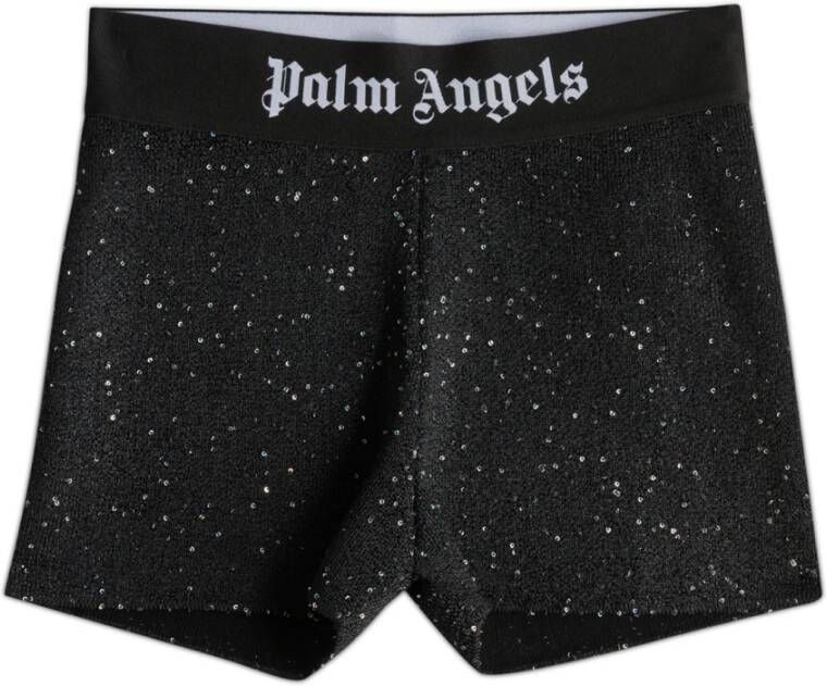 Palm Angels Shorts Zwart Dames