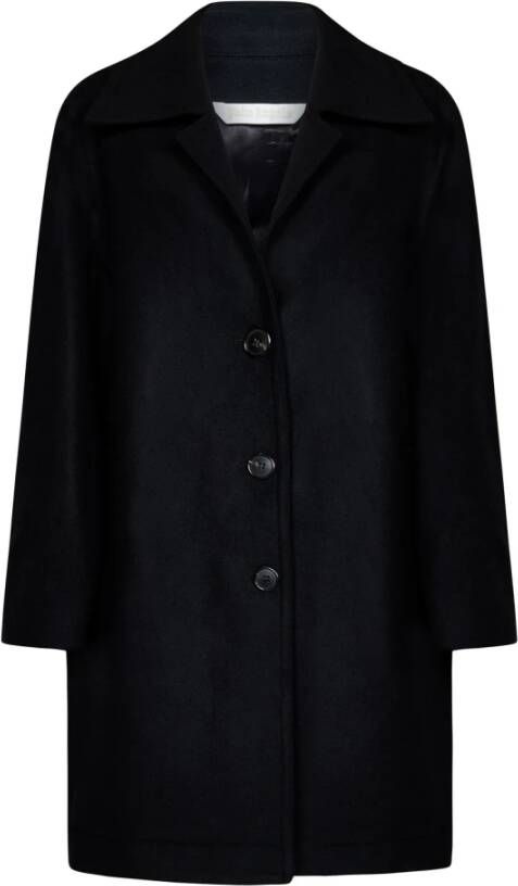 Palm Angels Jas met enkele rij knopen Zwart Dames