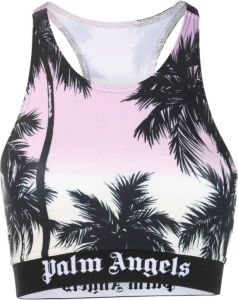 Palm Angels Sleeveless Tops Paars Dames