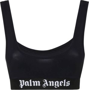 Palm Angels Sleeveless Training Tops Zwart Dames