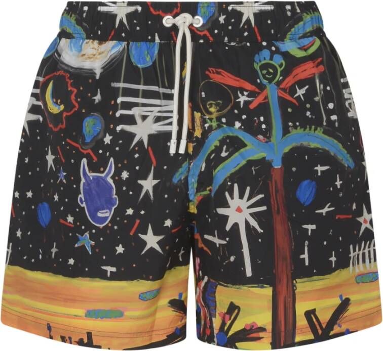 Palm Angels Starry Night Zwemshorts Strandkleding voor Heren Meerkleurig Heren
