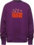 Palm Angels Stijlvolle bedrukte sweatshirt voor heren Purple Heren - Thumbnail 1