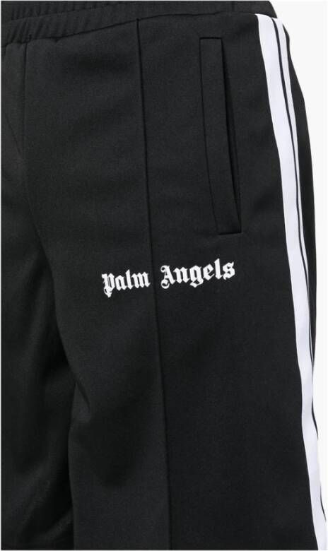 Palm Angels Strandkleding Shorts met Logo Print Zwart Heren