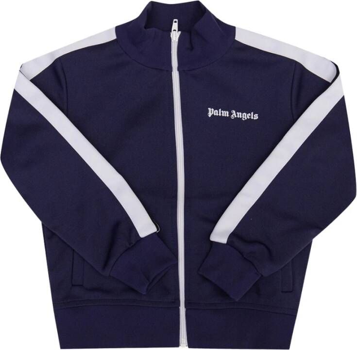 Palm Angels Kids Jas met rits Blauw - Foto 2