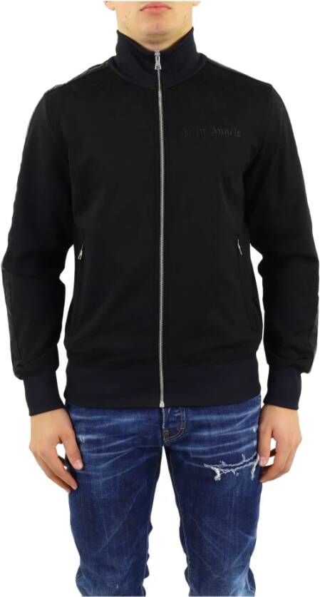 Palm Angels Sweatshirt met rits Zwart Heren