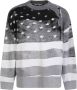 Palm Angels Sweatshirt met strepen en sterrenpatroon Grijs Heren - Thumbnail 1