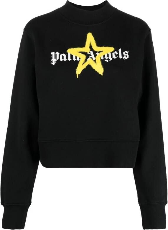Palm Angels Sweatshirt Zwart Dames