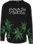 Palm Angels Zwart Streetwear Sweatshirt met Palmamp;Skull Print Black Heren - Thumbnail 1