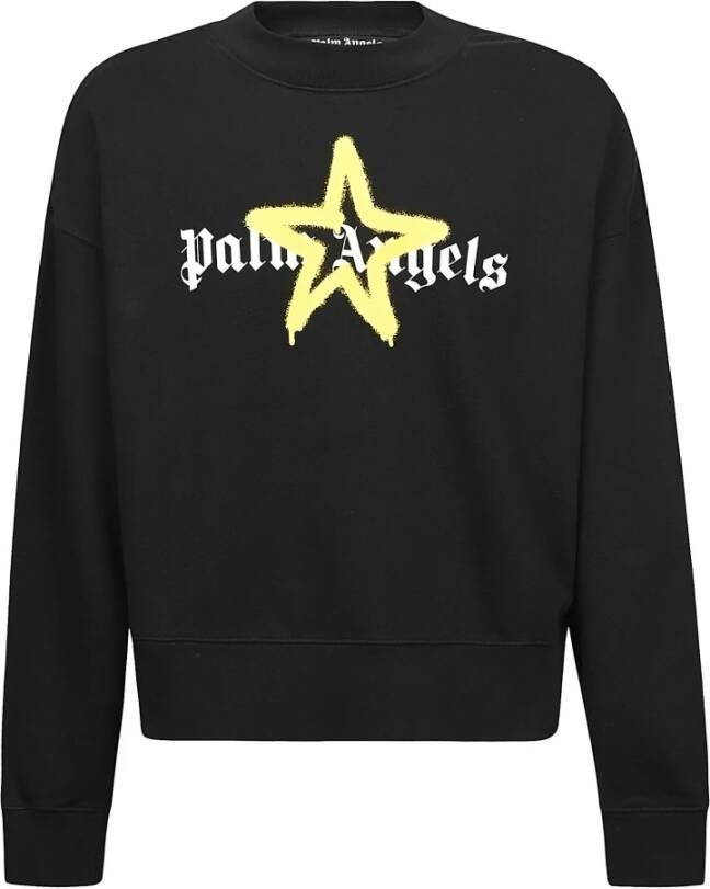 Palm Angels Sweatshirt Zwart Heren