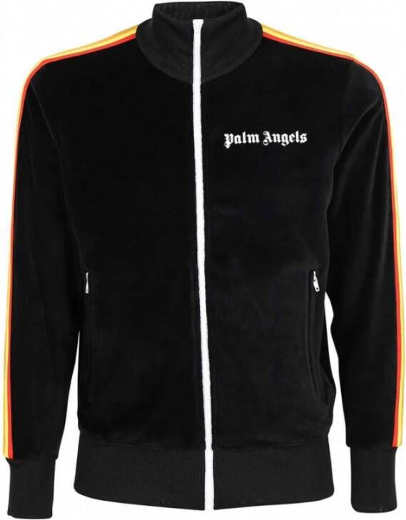 Palm Angels Zip-Through Sweatshirt voor Heren Zwart Heren