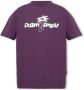 Palm Angels T-shirt met logo Purple Heren - Thumbnail 1