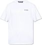 Palm Angels Witte Ribgebreide Crewneck T-shirts en Polos White - Thumbnail 3