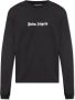 Palm Angels ML Logo Grande Sweatshirt Zwart Black Heren - Thumbnail 1
