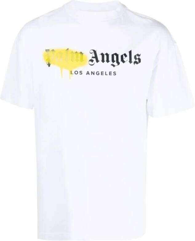 Palm Angels T-shirt White Heren