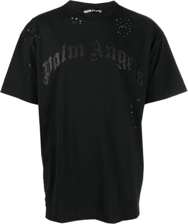 Palm Angels T-shirt Zwart Heren