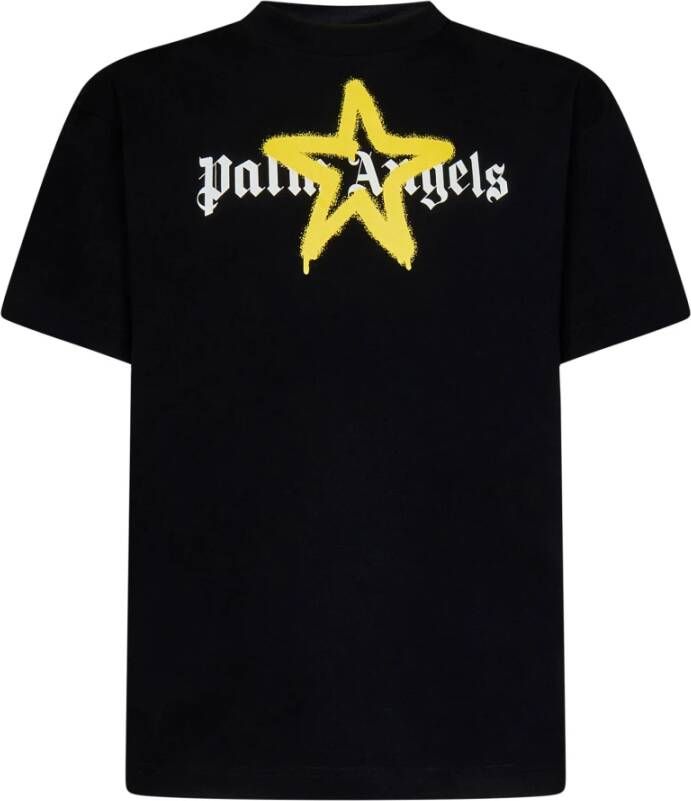 Palm Angels T-Shirt Zwart Heren