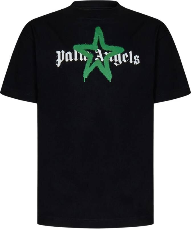 Palm Angels T-Shirt Zwart Heren
