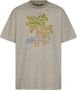 Palm Angels T-shirt met logoprint Beige - Thumbnail 2