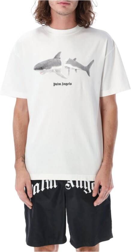 Palm Angels T-shirts Wit Heren